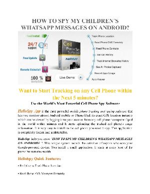 Whatsapp Conversation Spy Hack Tool 2015